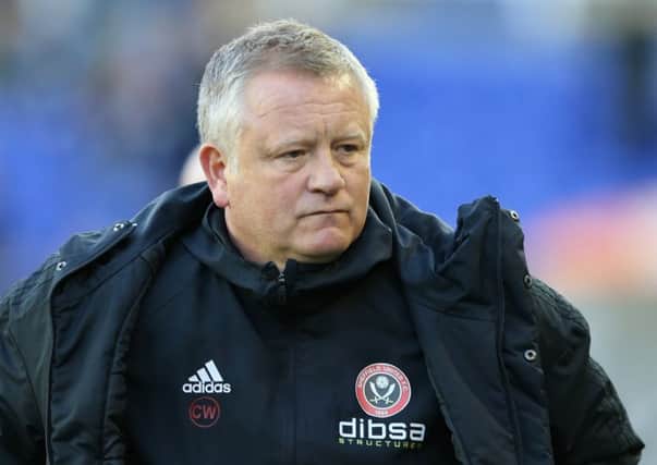 Chris Wilder: Will be watching events at Elland Road.