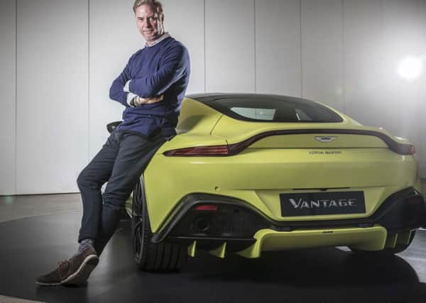 Marek Reichman, head of design at Aston Martin. (charliemagee.com).