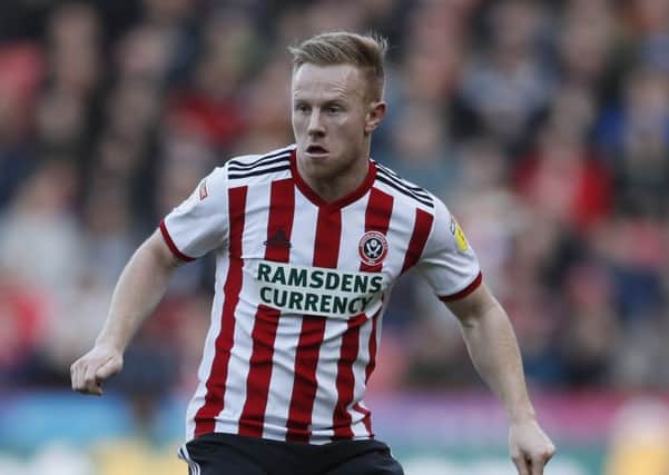 Sheffield United midfielder Mark Duffy took a risk when going into professional football full-time (Picture: Simon Bellis/Sportimage).