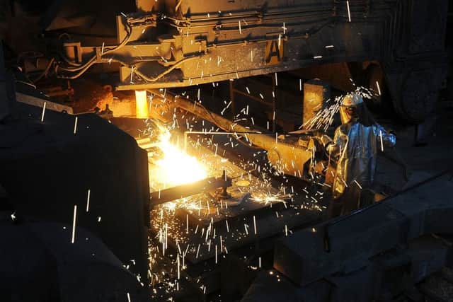 The British Steel plant in Scunthorpe Picture Scott Merrylees