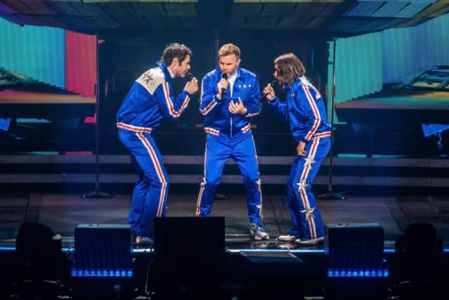 Take That in concert at FlyDSA Arena, Sheffield. Picture: Anthony Longstaff