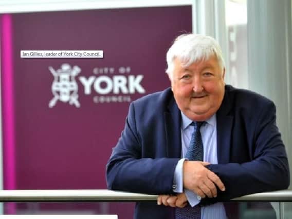 City of York Council leader Ian Gillies