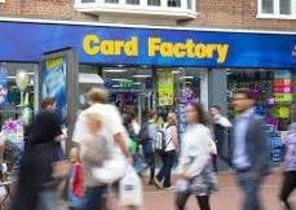 Card Factory plans to open 50 stores this year