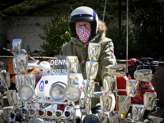 One of the riders at this weekend's event.