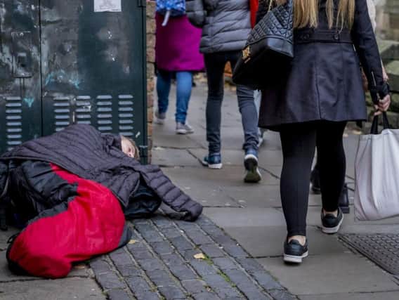 The text-to-give initiative was announced in November 2018 as a way for people to donate to rough sleepers. Stock image.