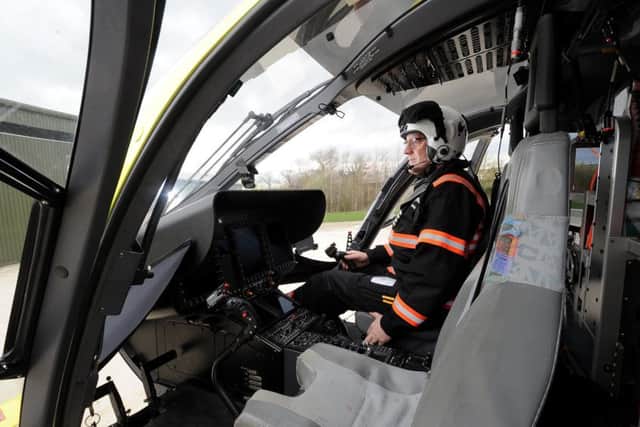 It costs £4.4m a year to keep the Yorkshire Air Ambulance in the air and it is entirely funded by publica donations