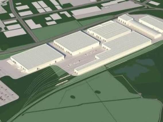Plans have been submitted for the new Goole train factory