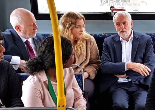 Labour leader Jeremy Corbyn has promised to invest £1.3bn a year in bus services.