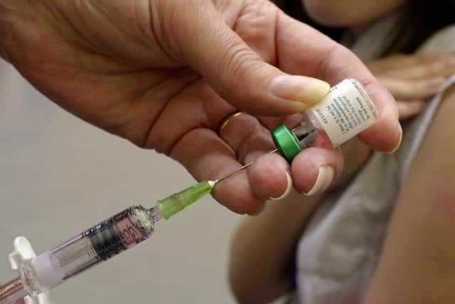 The charity Unicef warned that increasing numbers of youngsters are being left unprotected against measles, which can cause disability and death.