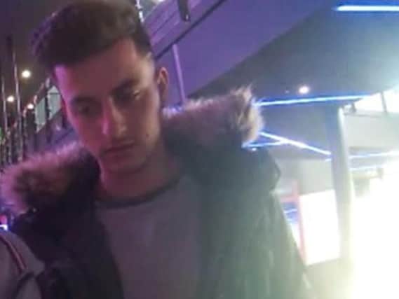 Police want to speak to this man after a girl under 16 was raped in Sheffield.