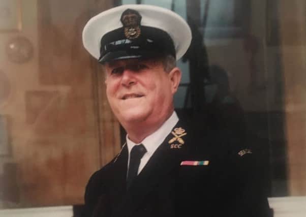 Chief Petty Officer Tony Harrison MBE.