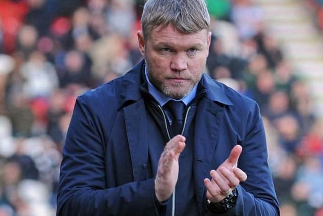 Doncaster Rovers' manager Grant McCann.
