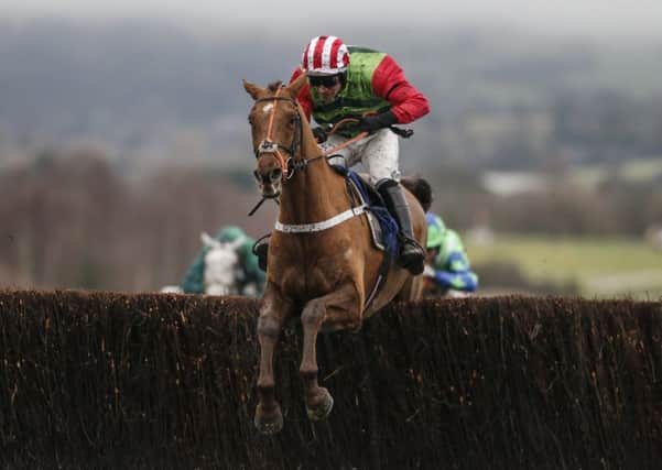 Definitly Red and jockey Danny Cook line up in today's Oaksey Chase at Sandown.