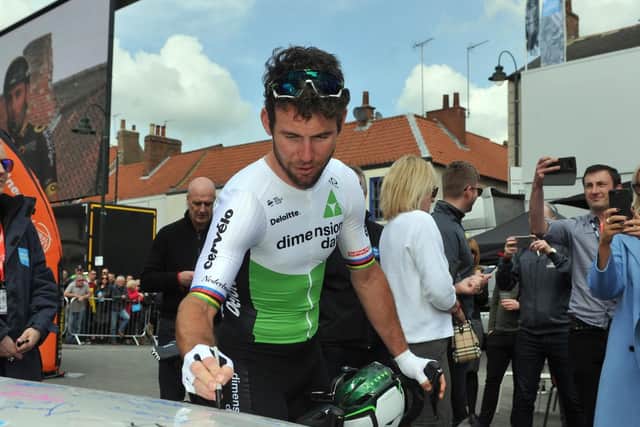 COUNT ME IN: Mark Cavendish will return to compete in the 2019 Tour de Yorkshire. Picture: Tony Johnson