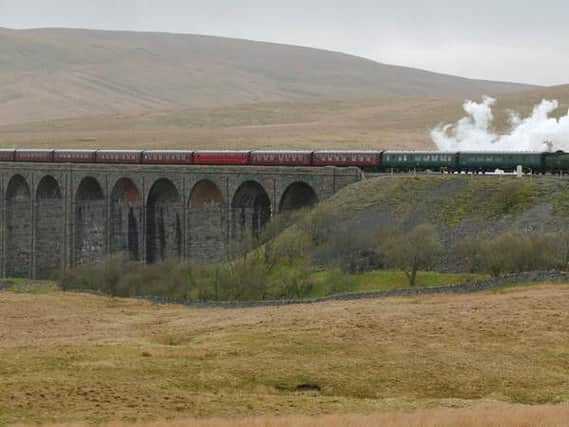 Rail trail features iconic Ribblehead Viaduct