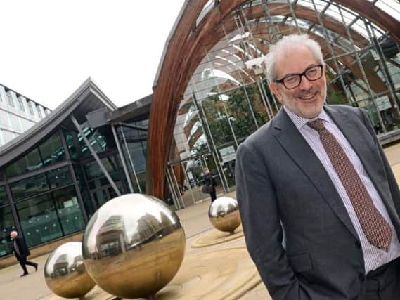 Lord Bob Kerslake, pictured outside the Winter Gardens in Sheffield. Credit: Marie Caley NSST