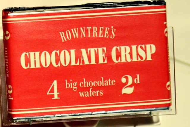 Rowntree's first ever Kit Kat in 1935