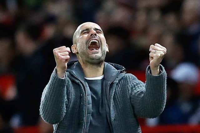 Manchester City manager Pep Guardiola Picture: Martin Rickett/PA