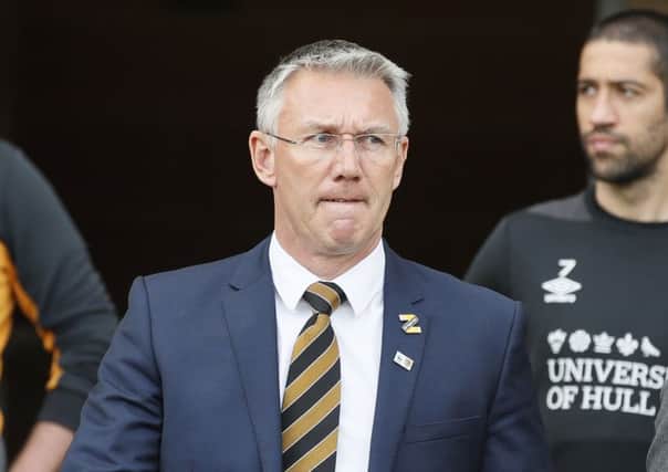 Nigel Adkins: Manager of Hull City.