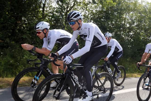 Former Tour de France winner Chris Froome will line up in this week's Tour de Yorkshire in which Team Sky have been renamed Team Ineos.