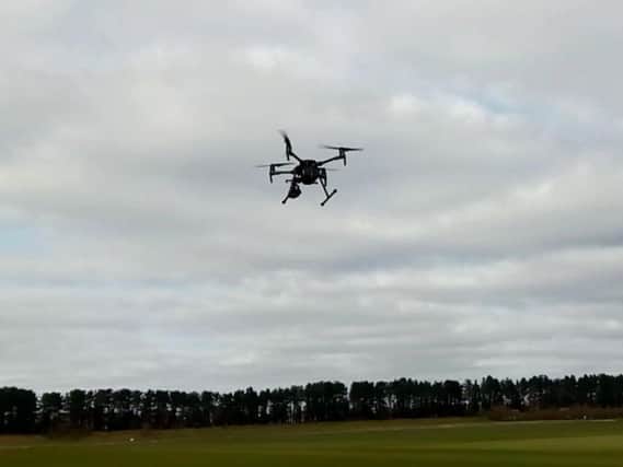 North Yorkshire County Council leader Carl Les said the council's newly purchased drone will be used to assist a wide range of council services but will not be used for snooping. Picture by David Kessen.