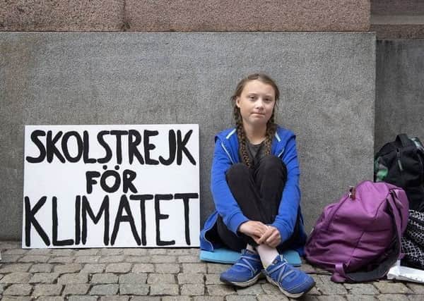 Swedish climate change activist Greta Thunberg.