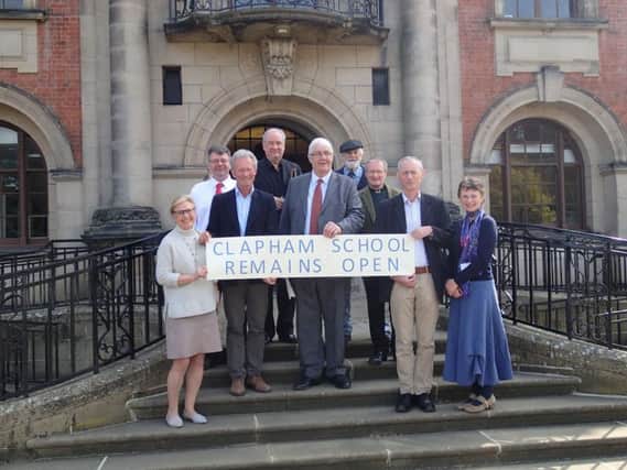 Campaigners said they were delighted after North Yorkshire County Council agreed to end the closure process at Clapham Church of England Primary School.