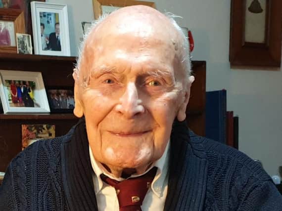 Charles Courtenay Lloyd, at home in Madrid turns 100 today.