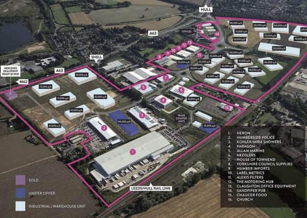 Developer Wykeland Group has launched the masterplan for a new business park development.