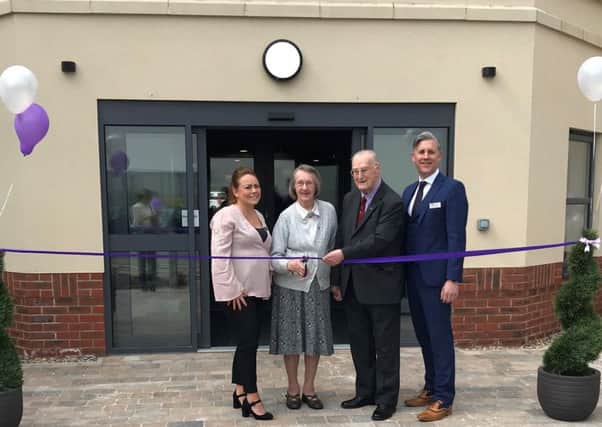 York's newest care home, Handley House, officially opened yesterday on the site of a former RAF station.