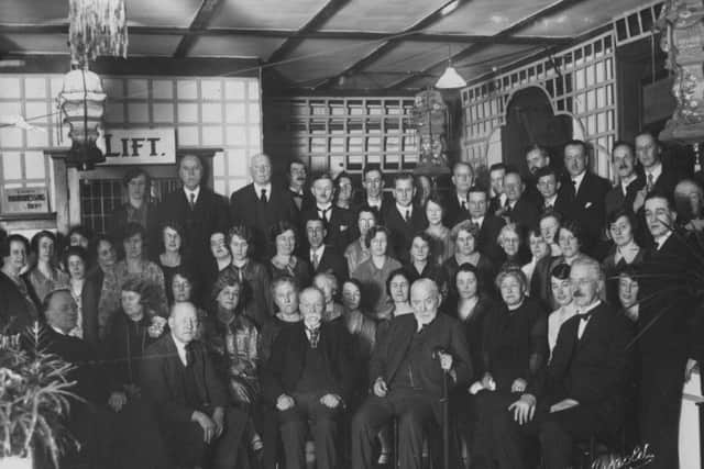 Atkinsons staff in 1921.