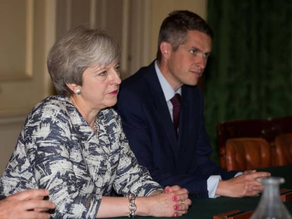 Theresa May has sacked her Defence Secretary Gavin Williamson. (PA / Daniel Leal-Olivas)