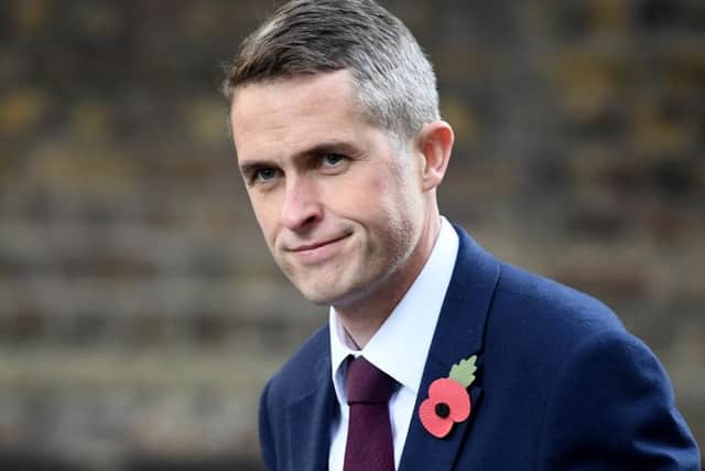 Gavin Williamson on the day of his appointment as Defence Secretary in November 2017.