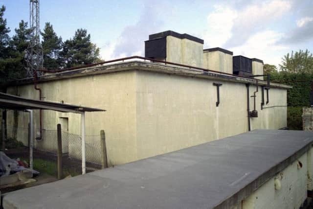 The exterior of the Leeds War Room off Otley Road in 2011. It was demolished in 2015
