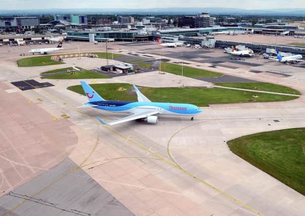 General view of Manchester Airport