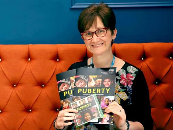 Schools nurses Anne Mulligan enlisted school children to helps make a film about puberty starring her own daughter