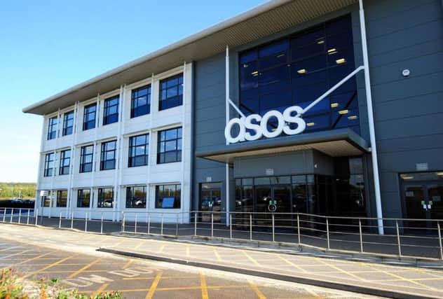 The ASOS distribution centre at Grimethorpe, near Barnsley