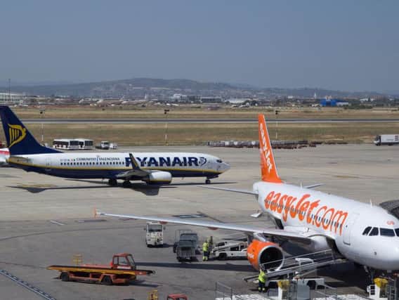 Passengers of Ryanair, Easyjet and BA are likely to be affected if their flight is due to go through French airspace