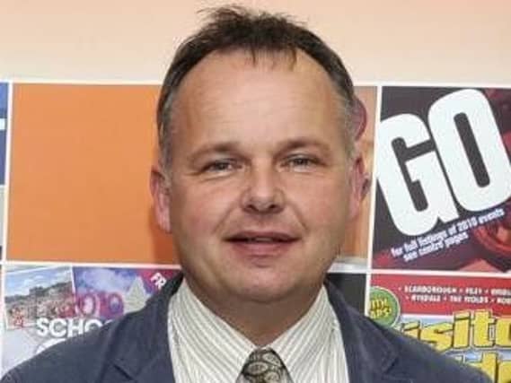 The new leader of East Riding Council: Coun Richard Burton