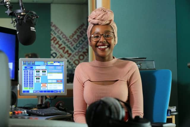 Sile Sibanda has just become BBC Radio Sheffield's latest presenter after a winning a public competition to get the job. Picture: Chris Etchells