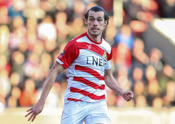 Making his point: John Marquis has led from the front all season for Doncaster Rovers and sees no reason why they should worry any opponent in the play-offs. (Picture: SportImage)