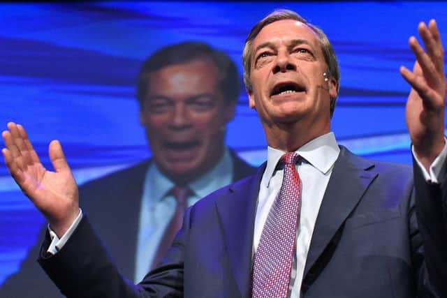 Nigel Farage and his Brexit Party have a clear message according to columnist Bill Carmichael.
