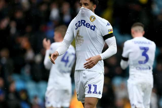 Leeds United forward Tyler Roberts.
