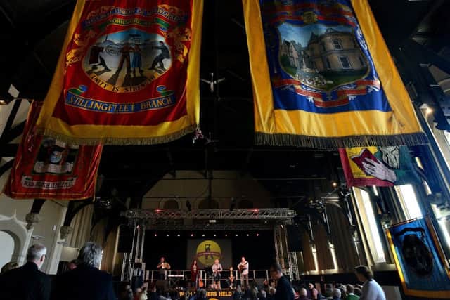 The With Banners Held High rally takes place in Wakefieldo n Saturday to celebrate landmars in the coal mining industry and trades union movement.