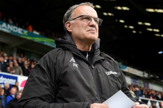 Leeds United manager Marcelo Bielsa (Picture: PA).