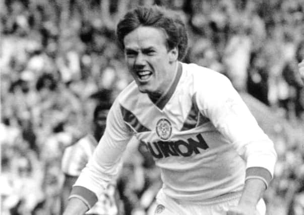 Those were the days: Keith Edwards scored a dramatic injury-time goal in Leeds Uniteds maiden play-off tie. (Picture: YPN)