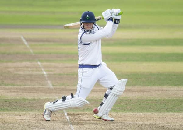 Yorkshire's Tom Kohler-Cadmore hits out. (Picture: SWPix.com)