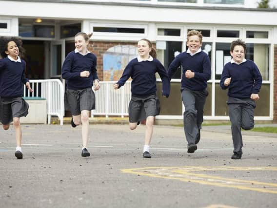 Schools have shrunk break times by up to 65 minutes per week since 1995