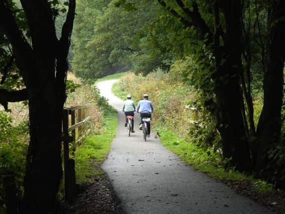 The Nidderdale Greenway has proven hugely popular