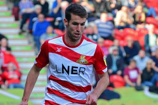 Matty Blair: Scored a late consolation for Doncaster in the semi-final first leg with Charlton.